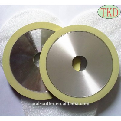 Ceramic bond diamond bruting wheel 1A1 flat grinding wheels