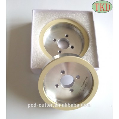 6A2 shape Diamond Ceramic vitrified wheel at size 125mm, 150mm for Ewag machine